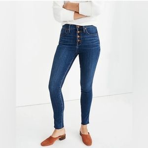 NWT MADEWELL SKINNY JEANS